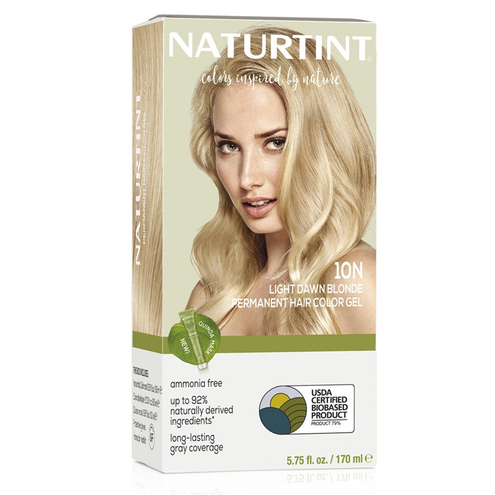 Naturtint 10N Light Dawn Blonde Permanent Hair Colorant, 5.75 Oz
